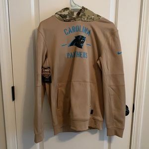 Carolina panthers salute to service hoodie- youth
